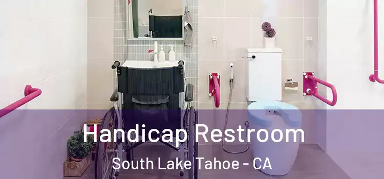 Handicap Restroom South Lake Tahoe - CA